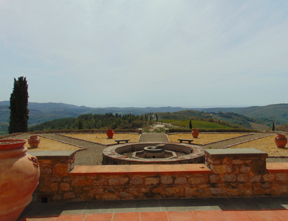 For sale castle in quiet zone Gaiole in Chianti Toscana foto 12