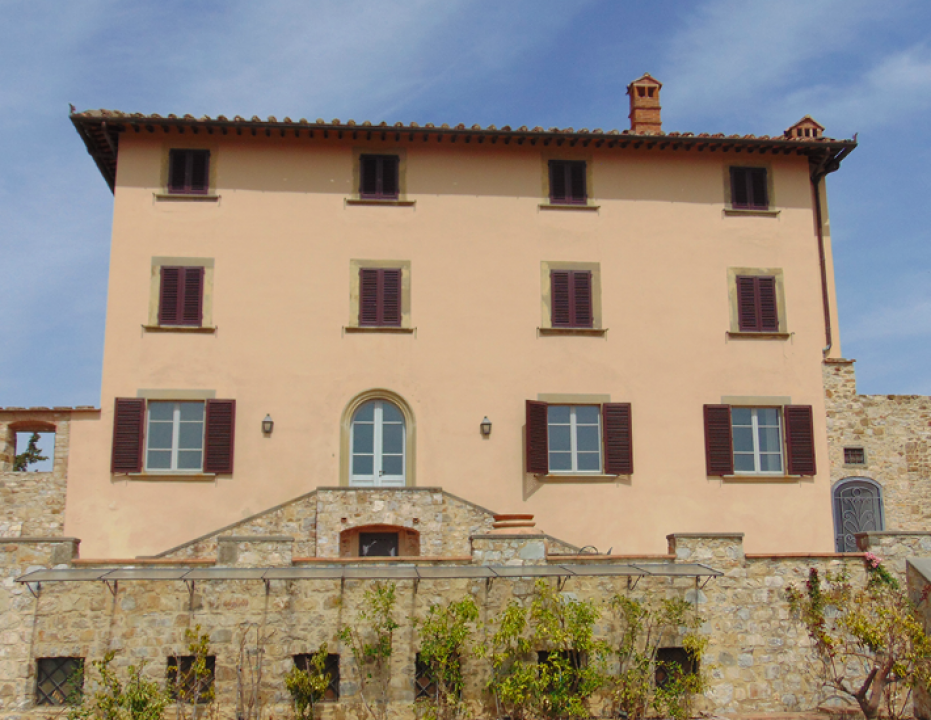 For sale castle in quiet zone Gaiole in Chianti Toscana foto 11