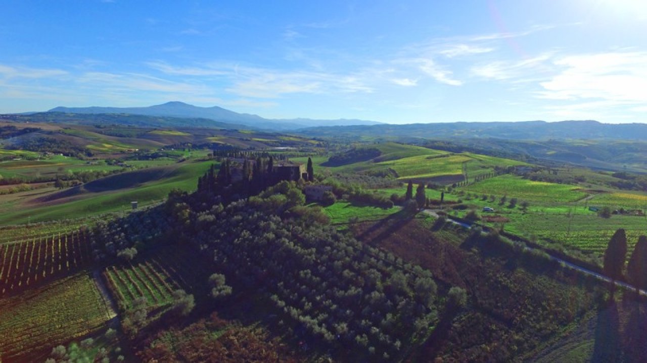 For sale castle in quiet zone Montalcino Toscana foto 22